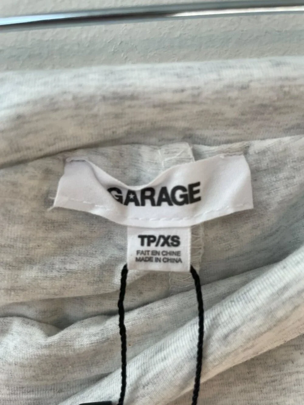 Garage Soft Cotton Fold-Over Flare Pants Spring Grey Mix Wmn's Sz XS MSRP$55 NWT - Picture 6 of 7